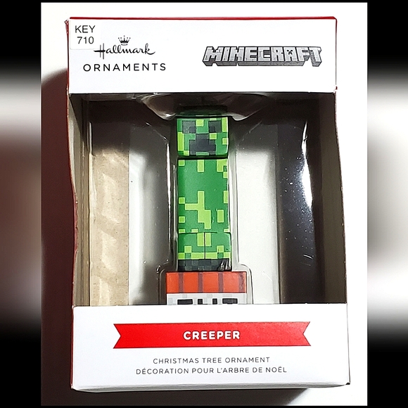 Minecraft CREEPER Hallmark Keepsake Christmas Tree Ornament - Picture 2 of 10
